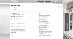 Desktop Screenshot of fotografgallery.cz